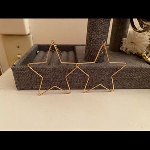 Gold Star Earrings
